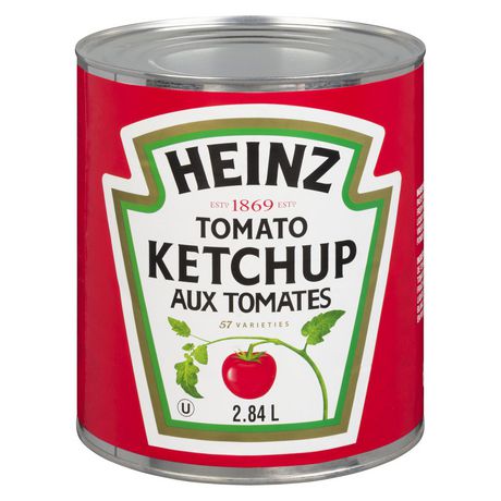 Heinz ketchup aux tomates 2,84 litres