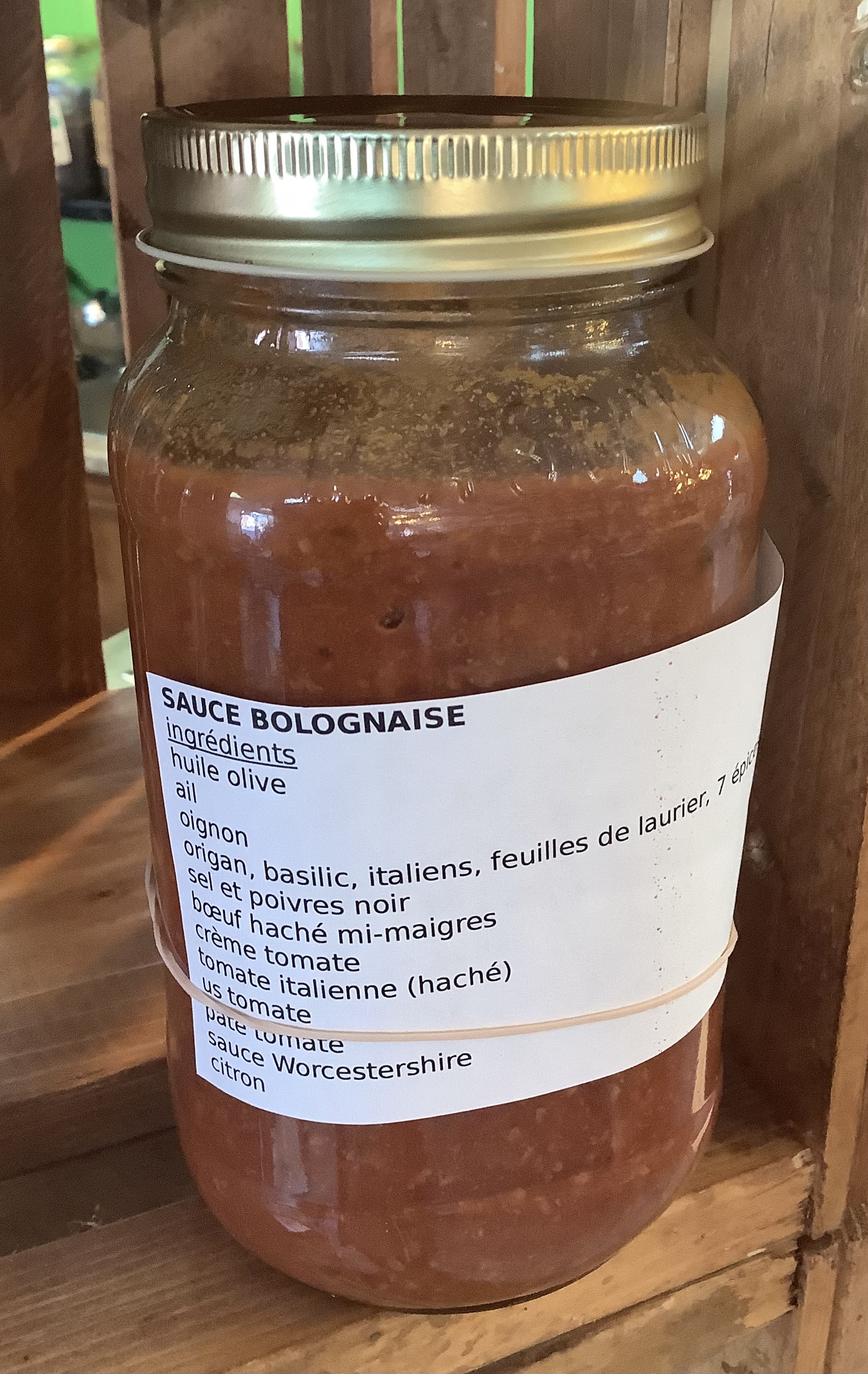 Sauce bolognaise (1 l)