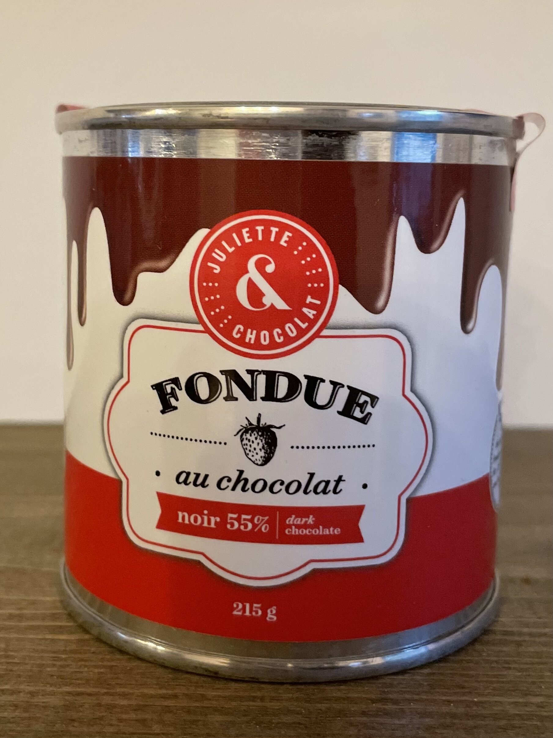 Fondue au chocolat noir 55%