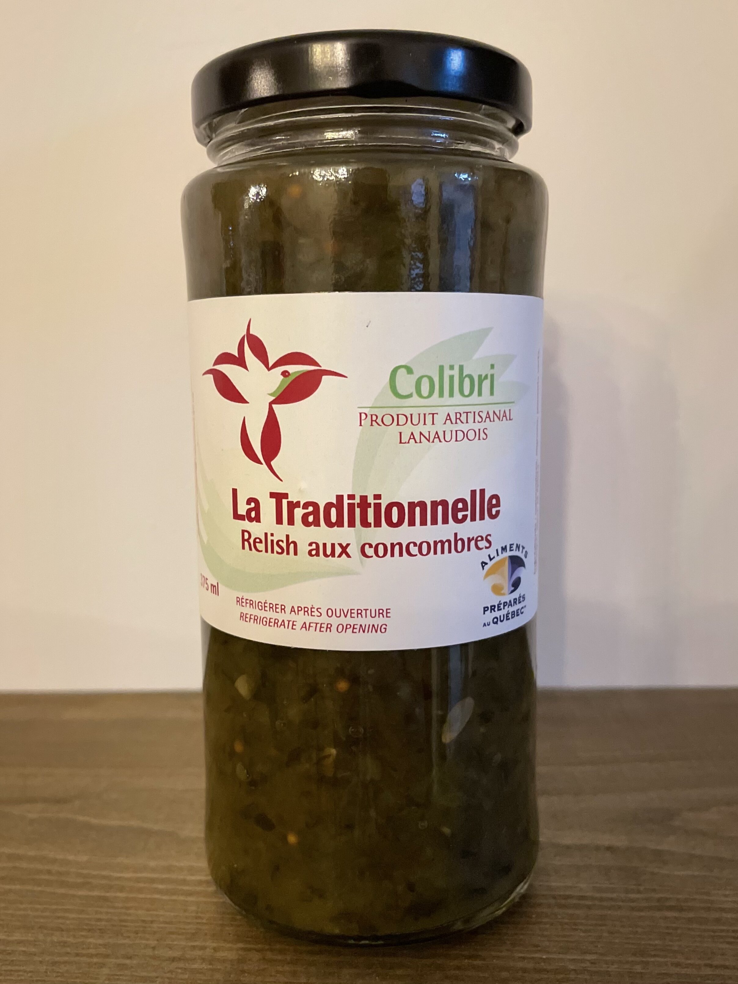 Relish aux concombres