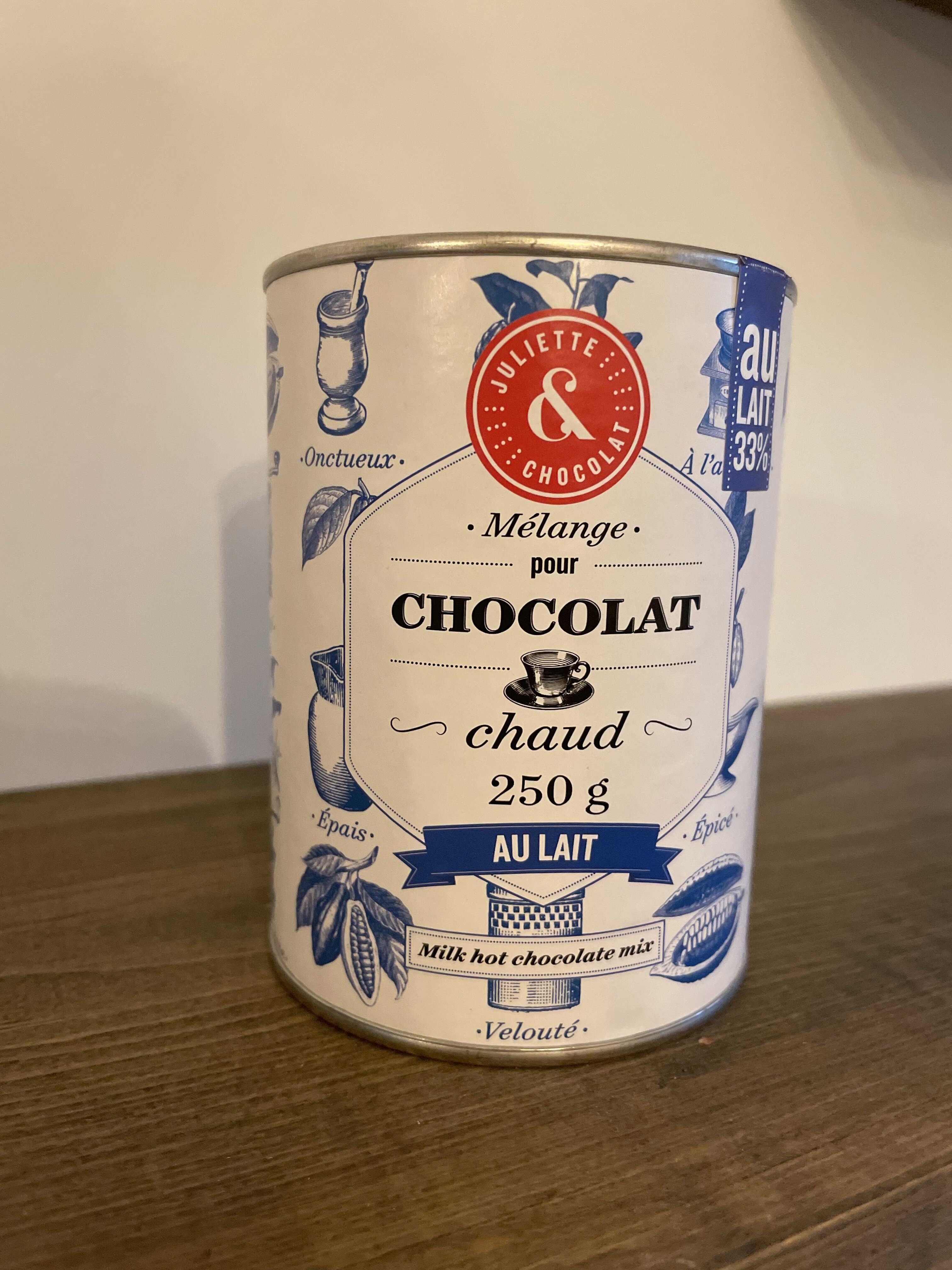 Chocolat chaud au lait